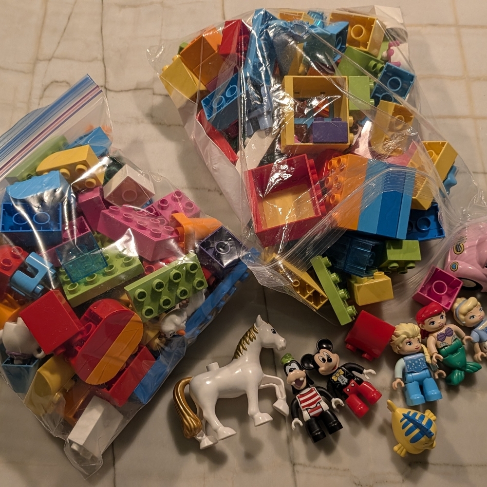 Duplo Random Bag Disney Pieces Frozen Elsa Etc